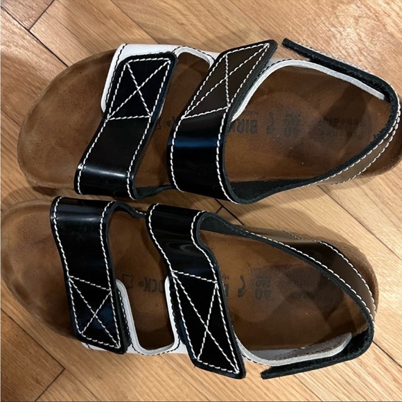 PROENZA SCHOULER X BIRKENSTOCK Milano 2-tone Topstiched leather Slingback - 40 - Picture 7 of 8